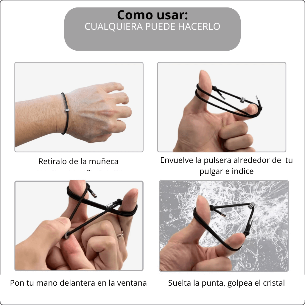 pulsera de emergencia - Crash-It