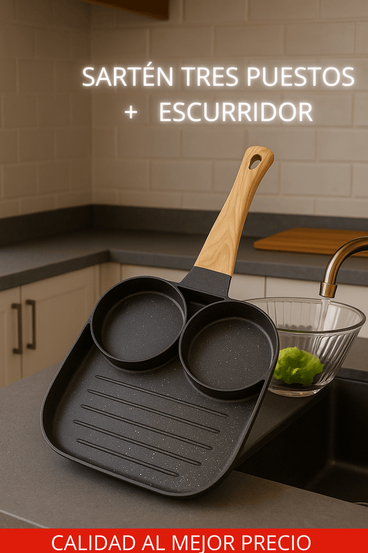 Sarten SP3 + Bowl escurridor